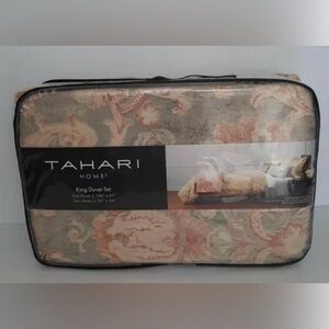 Tahari King Duvet Set